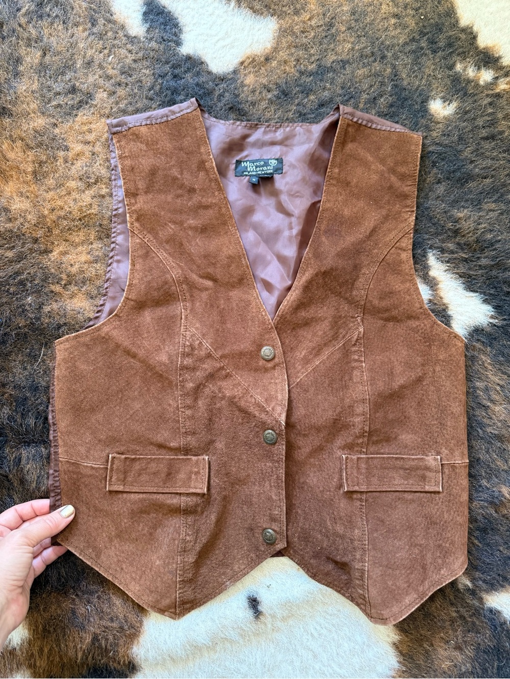 Vintage Leather Vest